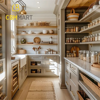 CBMmart Rénovations de maison Armoires de garde-manger personnalisées Solutions de rangement Étagères en bois épais Armoires de garde-manger de cuisine pour la maison