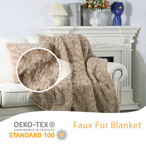 Manta de Felpa Suave y Esponjosa con Estampado Personalizado, Manta de Piel Sintética de Lujo para Sofá, Cama o Sillón - Product Image 3