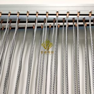 Cortina Electrostática Transparente Antiestática LANXIN LX-atss1011 para Uso en Cuartos Limpios, Cable de 6 mm, Protección Estática para el Cuerpo Humano - Product Image 1