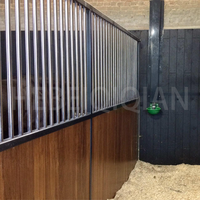 Porte de box pour chevaux articulée, portable, stable, de haute qualité, personnalisable, en acier/métal, pour intérieur/extérieur, pour foin, vente en gros