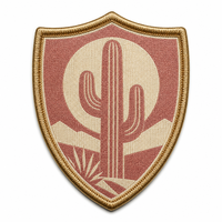 Écussons tissés de haute qualité, badges personnalisés en tissu brodé, écussons thermocollants pour vêtements et casquettes de camionneur