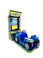 Machine de jeu de course d'arcade d'intérieur à monnayeur Fiery Racer, jeu de rédemption multilingue (anglais, espagnol, japonais)