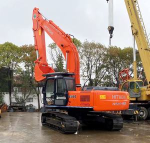 รถขุด HITACHI ZX240ใช้แล้ว ZX200 ZX350กำลังแรงแรงชั่วโมงทำงานต่ำในสต็อกเซี่ยงไฮ้ - Product Image 4