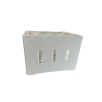 Boîte d'emballage pliable en polypropylène écologique, étanche et recyclable, pour légumes, fruits, cadeaux et déchets, épaisseur 3-5 mm