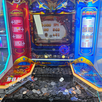 Kising Poussoir de pièces multi-joueurs de haute qualité, machine de jeu d'arcade à récompenses pour parcs d'attractions