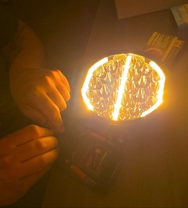 Kit de Barra de Luces LED Flexible para Vehículos, Camiones y Todoterreno, con Conexión Superior, Color Ámbar, para Trabajo, Niebla y Conducción - Product Image 6