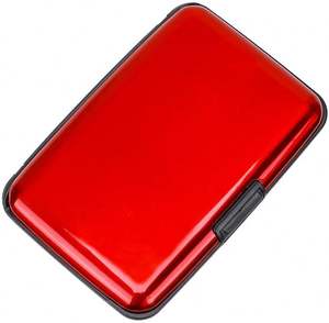 Portefeuille de protection de cartes de crédit en aluminium avec logo personnalisé, anti-RFID, étanche, portable, cadeau d'entreprise, promotionnel - Product Image 6