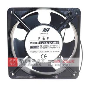 Ventilador de refrigeración F&F FD1238A2HS de 120 mm y 220 V CA para uso industrial - Product Image 1