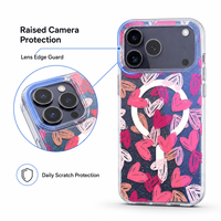 Étui de téléphone transparent magnétique personnalisable OEM ODM en TPU+PC pour 18 Pro Max avec clavier et cadre d'appareil photo