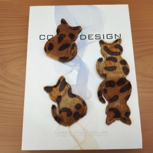 YY Cute Cat Design Magnetic PU Leather <b>Bookmark</b> Handmade <b>Bookmark</b> Book Page Clips Promotional <b>Bookmark</b> Book Lover's Gift - Product Image 3