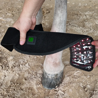 Tapis de thérapie par lumière rouge pour sabots de chevaux, 80 LED, 40W, pour la récupération des blessures équines, utilisation sur les pistes de course et en équitation
