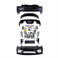 Kit de conversion GT 4 pour Porsche Cayman 987, kit carrosserie en fibre de verre, pare-chocs, spoiler, capots moteur, pièces automobiles, kit voiture 987.2/987.1
