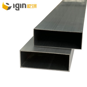 Tube carré en aluminium Yijing 67x25mm, alliage 6063 anodisé, pour la construction et la décoration - Product Image 3