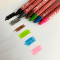 Ensemble de peinture artistique portable avec crayons de cire, crayons de couleur, godets de peinture aquarelle, taille-crayon, matériel de dessin pour enfants