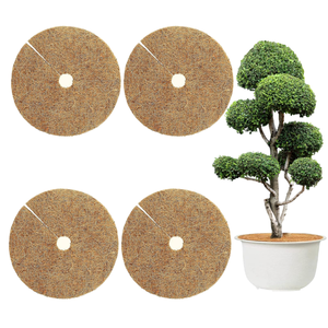 Eco2go Vietnam Coconut Fiber Mulch Ring for Home Gardening <b>Composting</b> Simple Style Eco-Friendly Biodegradable Plant Ring - Product Image 5