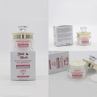Gluta Master Crème Visage Correctrice de Taches Brunes Diamond Glow au Glutathion, Crème de Beauté Super Éclaircissante pour Peaux Foncées