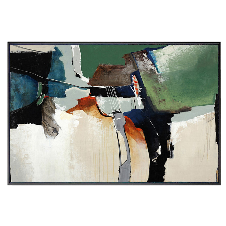 Personalizável moderna paisagem abstrata aquarela pintura mais recente famoso criativo lona parede Hangings para Home Decor