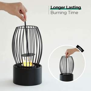 SUNBOW – brûleur de <span class=keywords><strong>lampe</strong></span> à huile de haute qualité, vente en gros, intérieur et extérieur, dessus de table, foyer à éthanol, brûleur à carburant noir - Product Image 4