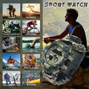 Durable Paracord Outdoor Emergency Gear Multifunctional <strong>Survival</strong> <strong>Watch</strong> - Product Image 4