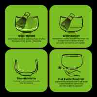 Ensemble de bols à thé matcha Chawan en porcelaine, écologique, résistant à la chaleur, 2 pièces, bleu, avec support pour fouet, pour logo OEM, vente en gros