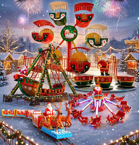 Manèges de Noël : Mini-grande roue, attractions <span class=keywords><strong>pour</strong></span> parcs d'attractions, centres commerciaux et parcs à thème - Product Image 3