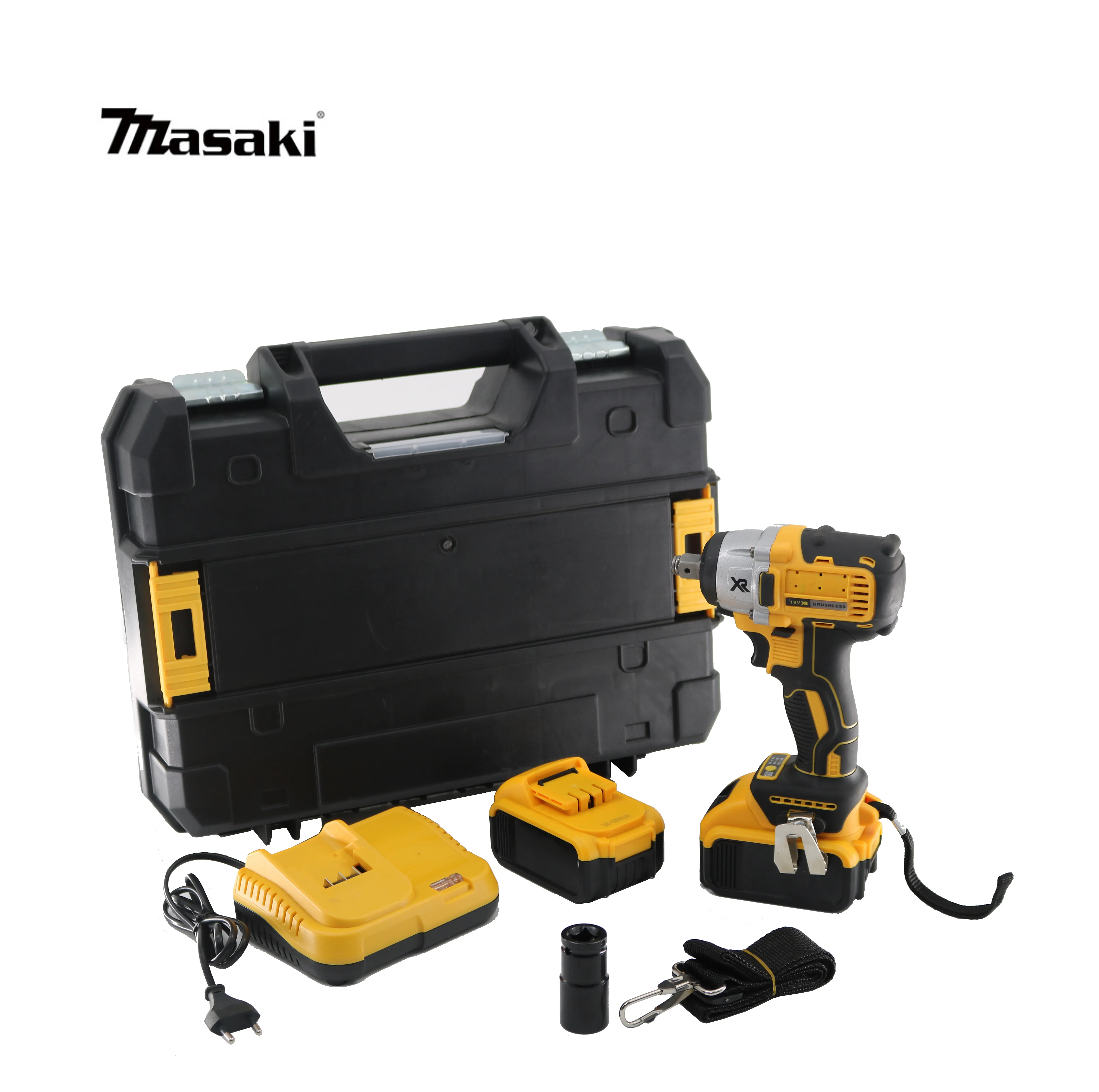 Electric Power Tools Combo Kit 21V Rechargeable Battery Operated Cordless Impact Driver and Hammer Drill