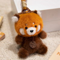 Porte-clés en peluche de dessin animé petit animal, mini sac parfumé, pendentif mignon et parfumé pour voiture, cadeau coloré