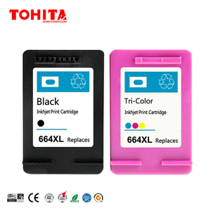 Cartucho de Tinta 664XL para <span class=keywords><strong>HP</strong></span> 664xl Deskjet Ink Advantage 4536 4538 <span class=keywords><strong>4675</strong></span> 4676 4678 5075 5076 5078 5085 5088 5275 5276 5278 de TOHITA - Product Image 2