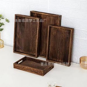 Paulownia Wood <b>Tea</b> <b>Tray</b> 916 Handmade Serving <b>Tray</b> For <b>Tea</b> And Bread - Product Image 3