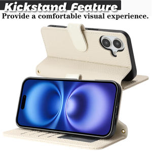 <span class=keywords><strong>Funda</strong></span> de Cuero <span class=keywords><strong>con</strong></span> <span class=keywords><strong>Tapa</strong></span> Plegable para <span class=keywords><strong>iPhone</strong></span> 17, <span class=keywords><strong>Funda</strong></span> para <span class=keywords><strong>iPhone</strong></span> 16 Pro Max, Apple 15, 14 Plus, <span class=keywords><strong>Funda</strong></span> Protectora de Cuero - Product Image 2