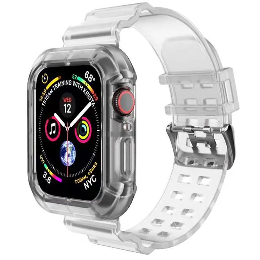 Multifunctional TPU Strap For Apple Smart Watch Band 40mm 44mm For Iwatch