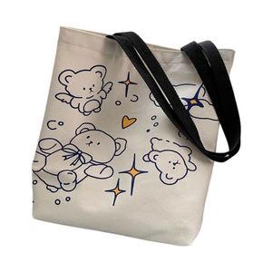 Custom Logo Canvas Tote Bag Corporate Advertising Promotion Item for Gifts - Product Image 5