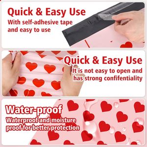 Sacs de Courrier en Plastique Imperméables pour la Vente en Gros, Sacs Express Imprimables pour Petites Entreprises, Emballage de <span class=keywords><strong>Livraison</strong></span> Logistique - Product Image 3