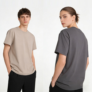 Zomer 180G Disan katoen effen casual slim fit unisex basic <span class=keywords><strong>shirt</strong></span> sneldrogend ademend <span class=keywords><strong>T</strong></span>-<span class=keywords><strong>shirt</strong></span> - Product Image 5