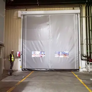 SEPPES Automatic Pvc Zipper High Speed Door Self Repairing Door Clean Room Fast Door For Warehouse CE Certified