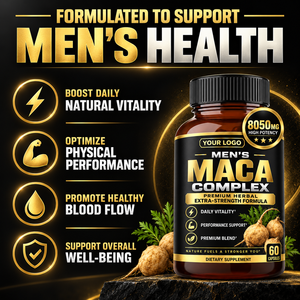 Capsules Molles à Base de Plantes Maca Complex pour Hommes : Marque Blanche – Booste la Vitalité Quotidienne, Améliore les Performances, Soutient la Force, l'Endurance et la Concentration - Product Image 6