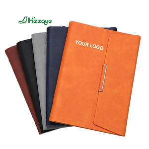 Planificador de <span class=keywords><strong>Agenda</strong></span> de cuero A5 personalizado con encuadernación en espiral Juego de reuniones de negocios calientes Estilo impreso de regalo para Bloc de notas - Product Image 1