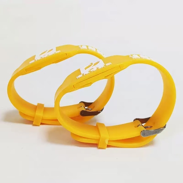 Waterproof Silicone Medical Alert ID Bracelet Anti-Lost Emergency Wristband for Elderly Alzheimer's Patients