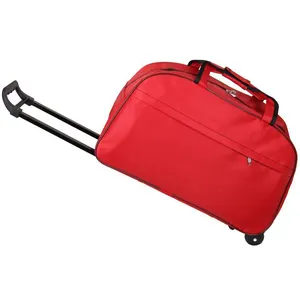 Ucuz Polyester seyahat bavul bagaj çantası Polyester arabası çantası açık