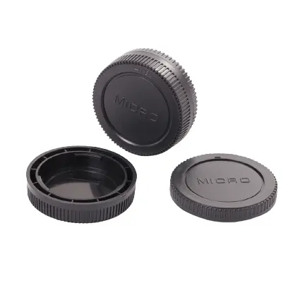 Camera Front Body And Rear Lens Caps For Olympus For Panasonic Micro 4/3 M4/3 M43 Mount