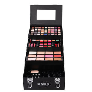 18013B <span class=keywords><strong>bio</strong></span> fille <span class=keywords><strong>maquillage</strong></span> table vanité ensemble boîte professionnel avec miroir pour salon végétalien <span class=keywords><strong>maquillage</strong></span> ensemble kits tout en un ensemble cosmétique - Product Image 2