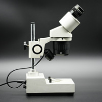 SCIEDU C-T3B Inverted 45 Head Microscope 40x Magnification Dissecting Type with Top Illumination Stereo Microscope