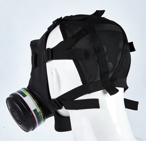 Masker Gas Full-face CBRN Sangat Kedap Udara dengan Tabung Saluran Air Opsional, Walkie-talkie, <span class=keywords><strong>Respirator</strong></span> Kimia Survival M50 Ukuran <span class=keywords><strong>S</strong></span> M L - Product Image 6