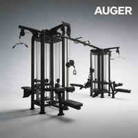 Équipement de musculation professionnel de type Heavy Duty avec système de câbles croisés
