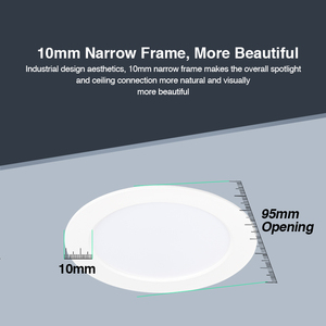 ไฟดาวน์ไลท์ LED แบบฝังฝ้าเพดาน ป้องกันแสงสะท้อน สำหรับโรงแรม - Product Image 2