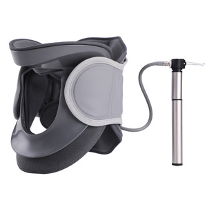 Attelle de cou gonflable, dispositif de traction cervicale, pompe manuelle, support réglable pour soulager les douleurs cervicales - Product Image 1