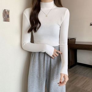 เสื้อสเวตเตอร์ Maxfree แขนยาว คอเต่า ทรงสลิม สไตล์เกาหลี ฮาราจูกุ  ถักนิตติ้ง - Product Image 1