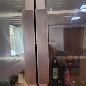 Réfrigérateur à vin électrique personnalisé en acier inoxydable SUS304, refroidisseur, cave à vin, contrôle de température à deux zones, éclairage LED, stockage - Product Image 5