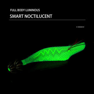 <span class=keywords><strong>EGI</strong></span> Squid Jig Resplandor en la oscuridad Pesca Pulpo Señuelo Calamar Luminoso Jigs Madera Camarón Calamar Señuelo Cabeza de plomo <span class=keywords><strong>Egi</strong></span> - Product Image 3