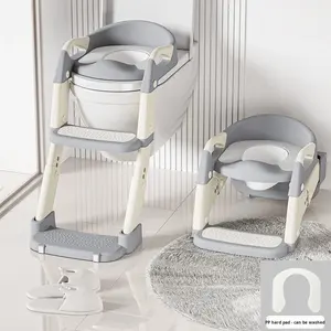 Nuovo <span class=keywords><strong>Vasino</strong></span> <span class=keywords><strong>per</strong></span> Bambini Pieghevole Stile Gradino, <span class=keywords><strong>Vasino</strong></span> da Viaggio 3-in-1 Multifunzione <span class=keywords><strong>per</strong></span> Bambini da 0 a 8 Anni - Product Image 1